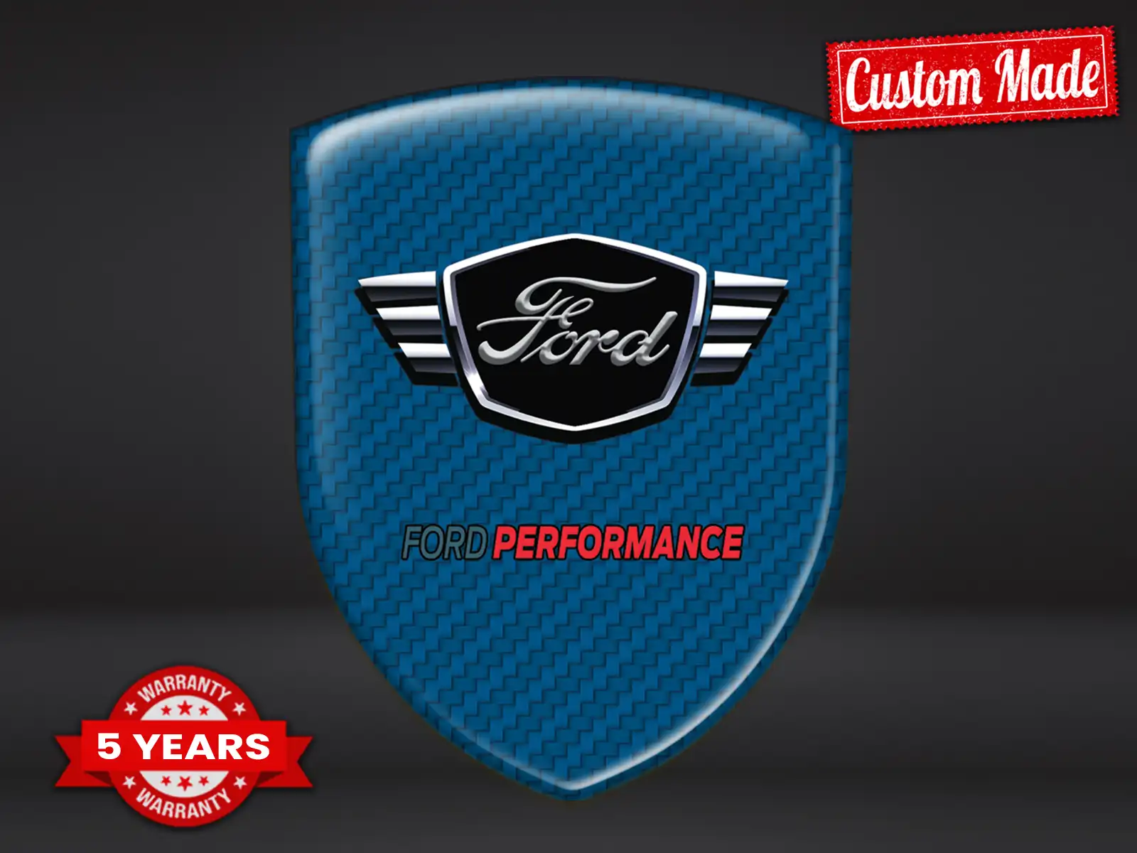 Ford Badges Auto Durable Max Sport Stylé